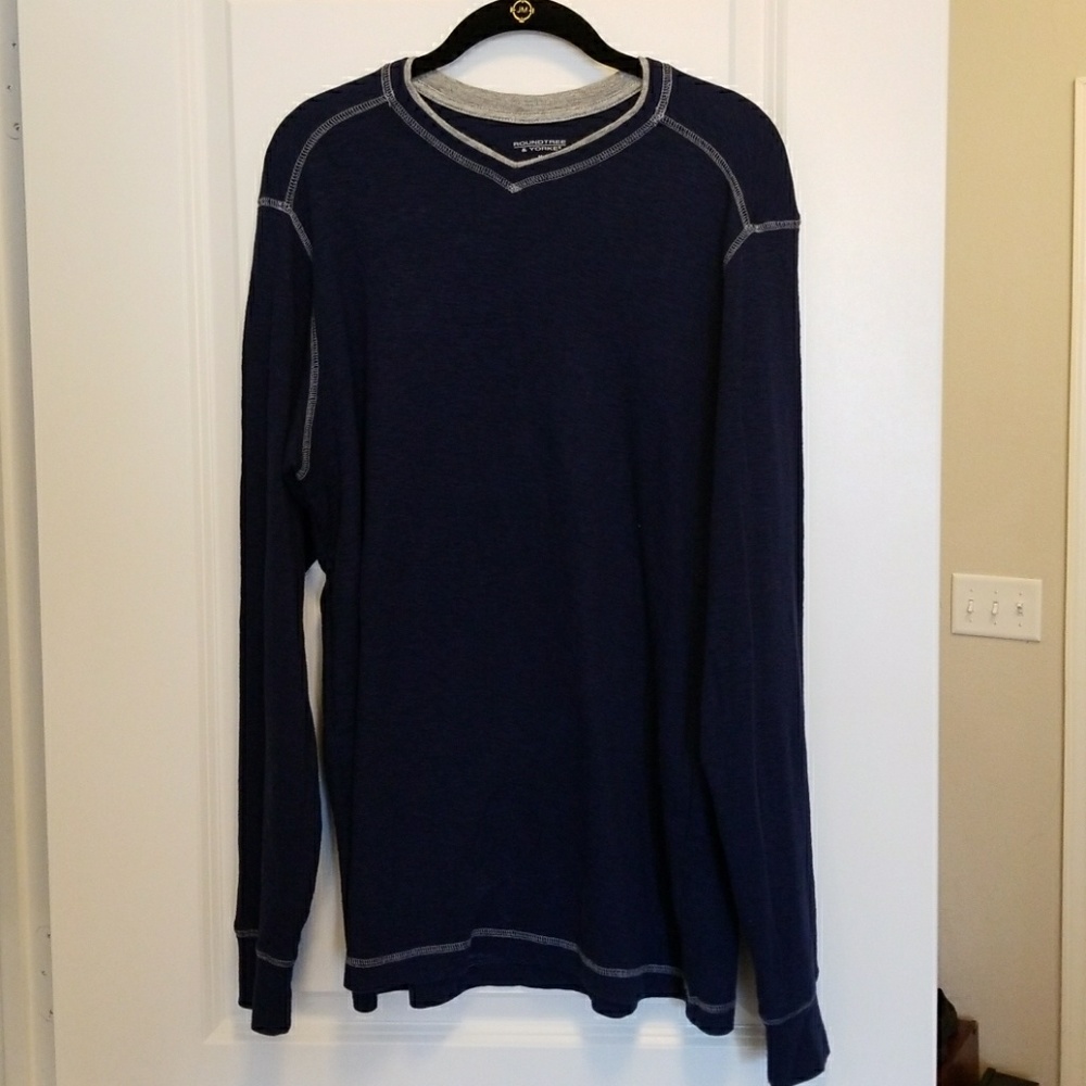 V-Neck never worn sweater. Roundtree and York